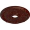 Ekena Millwork Antioch Ceiling Medallion (Fits Canopies up to 3 1/2"), 18"OD x 3 1/2"ID x 1 3/8"P, Brushed Mahogany CM18SEBMF - alternate 3